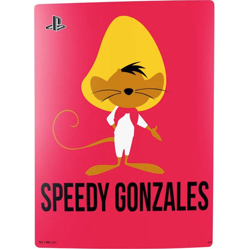 Looney Tunes Speedy Gonzales Identity PS5 Digital Edition Console Skin
